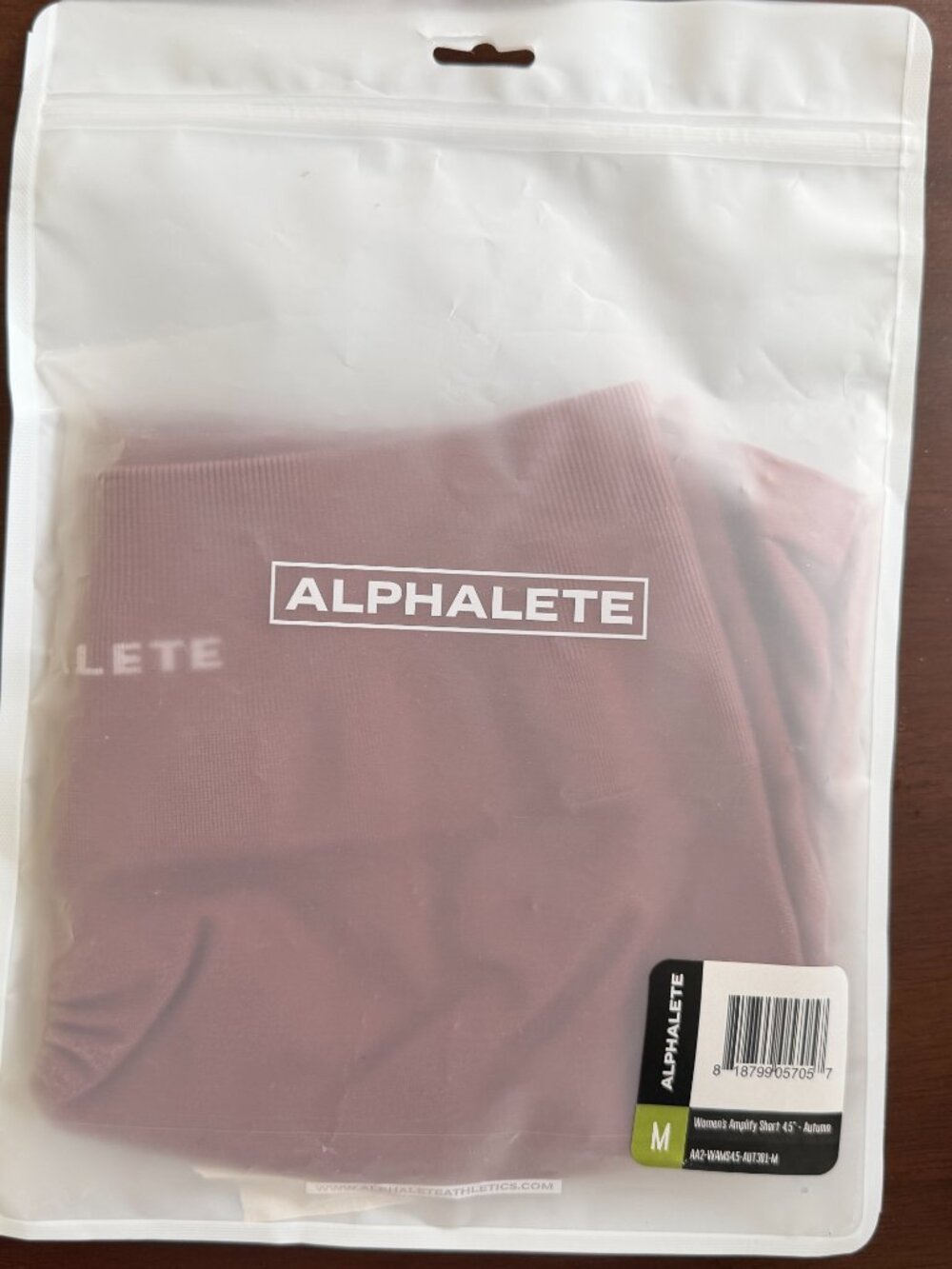 Alphalete Amplify Short 4.5" Autumn Size M - Picture 7 of 7